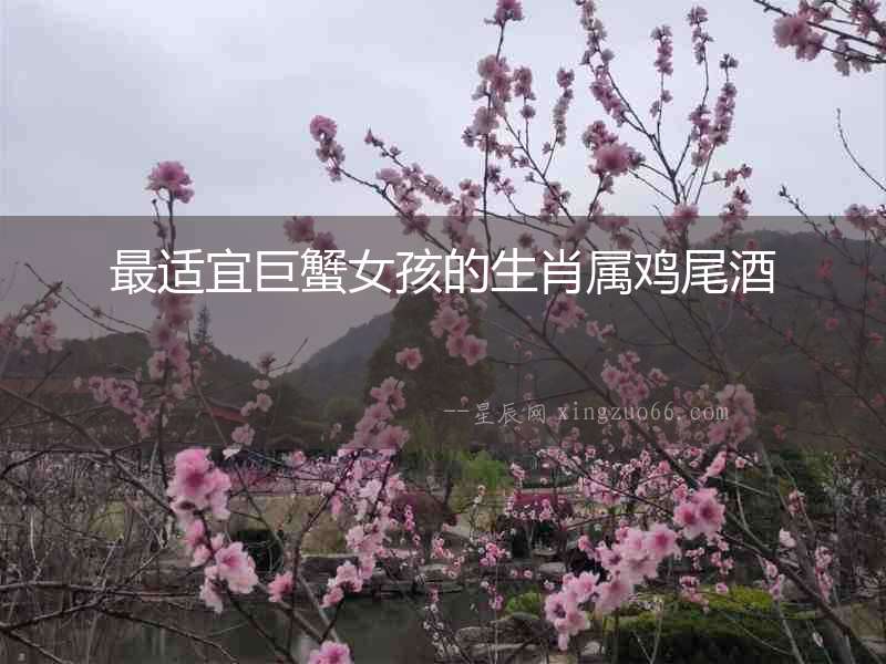 最適宜巨蟹女孩的生肖屬雞尾酒