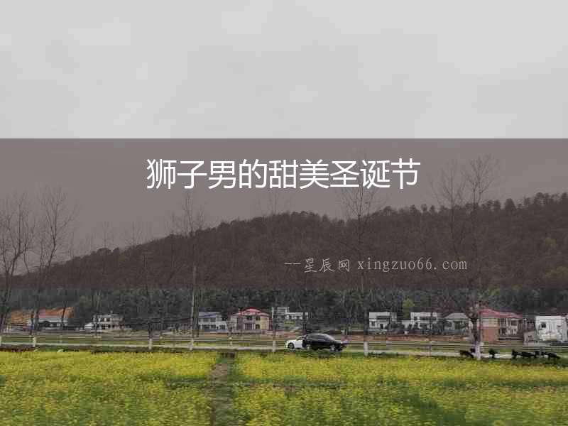 獅子男的甜美圣誕節
