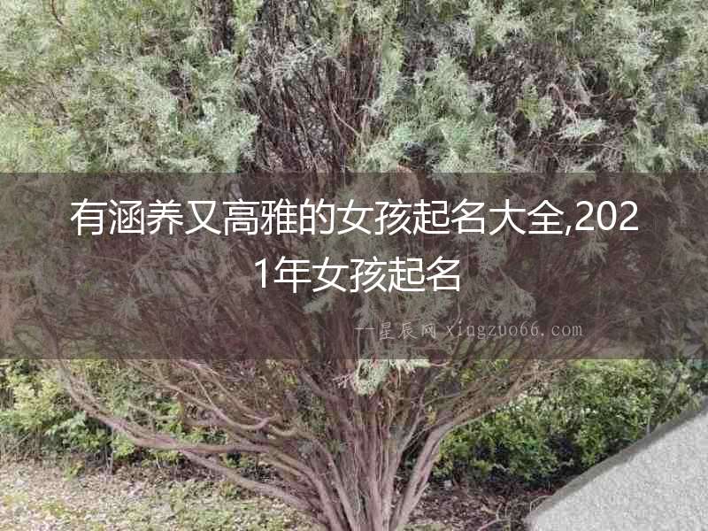 有涵養又高雅的女孩起名大全,2021年女孩起名