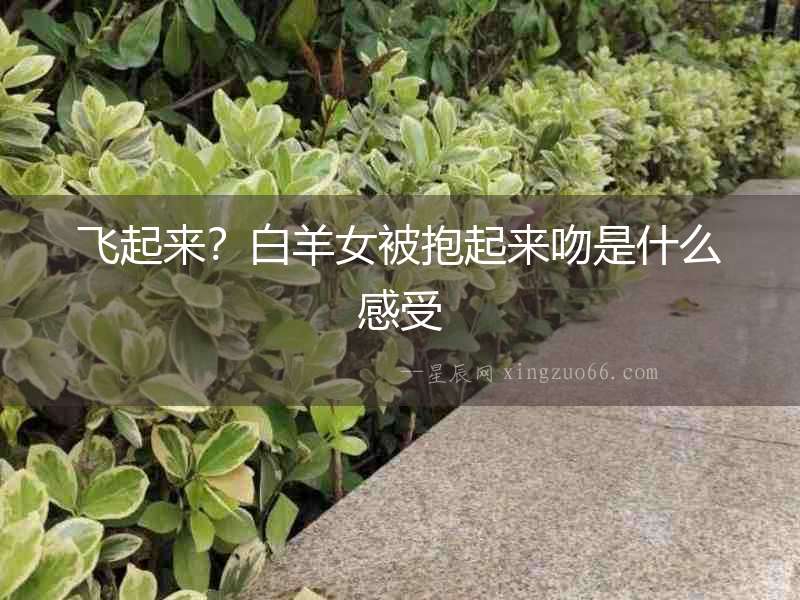 飛起來？白羊女被抱起來吻是什么感受