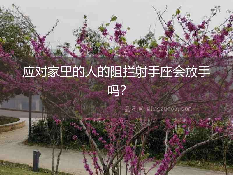 應對家里的人的阻攔射手座會放手嗎？