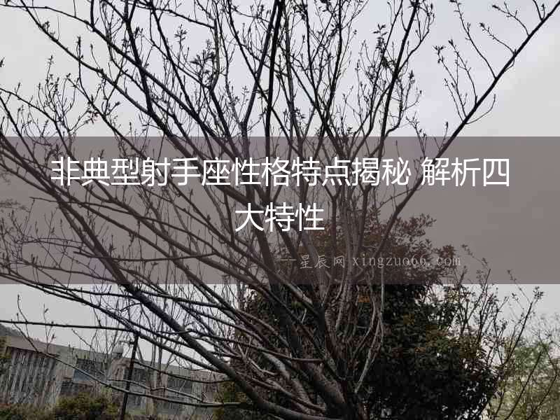 非典型射手座性格特點揭秘 解析四大特性