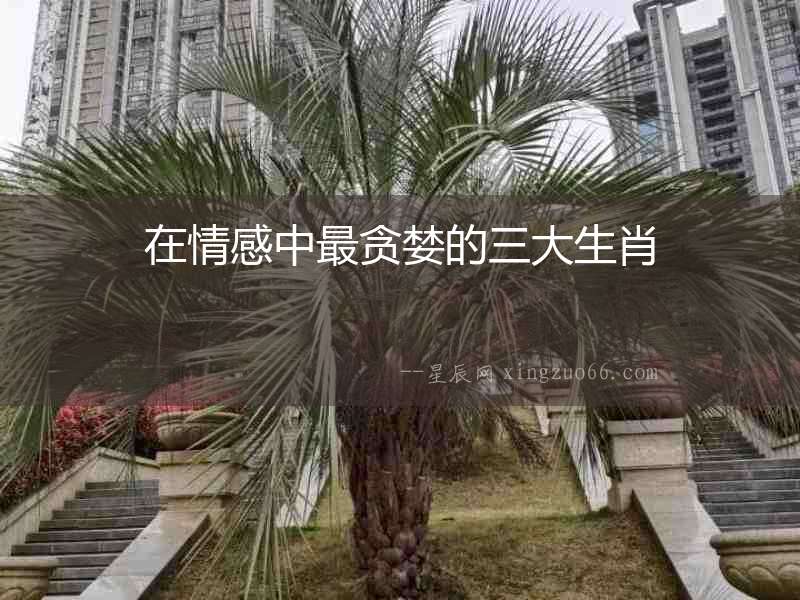 在情感中最貪婪的三大生肖