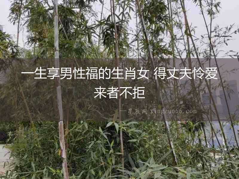 一生享男性福的生肖女 得丈夫憐愛來者不拒