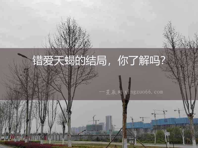 錯愛天蝎的結局，你了解嗎？