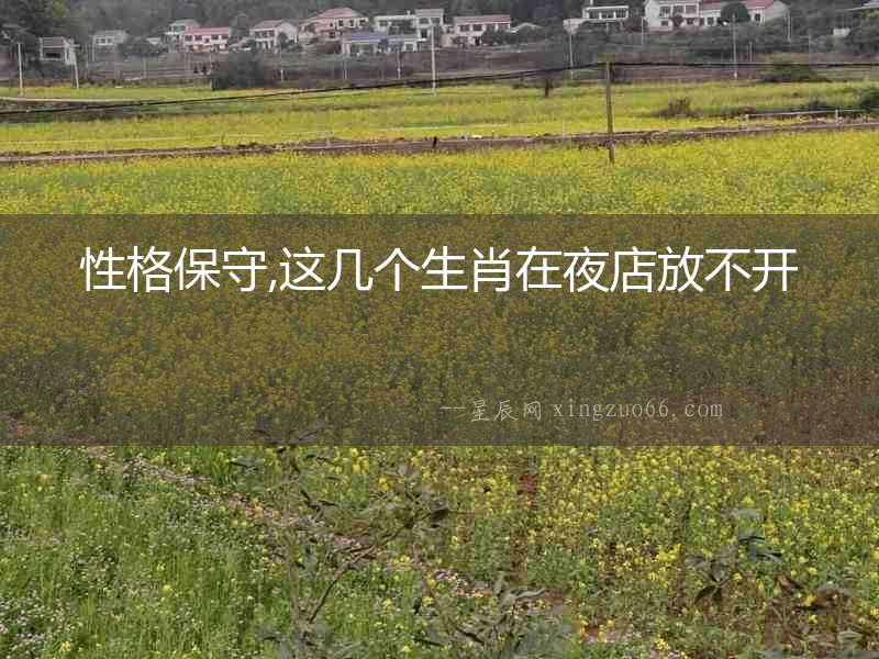 性格保守,這幾個生肖在夜店放不開
