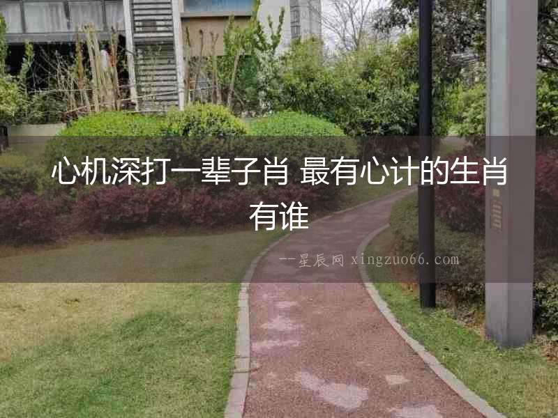 心機深打一輩子肖 最有心計的生肖有誰