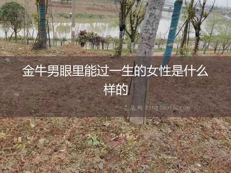 金牛男眼里能過一生的女性是什么樣的