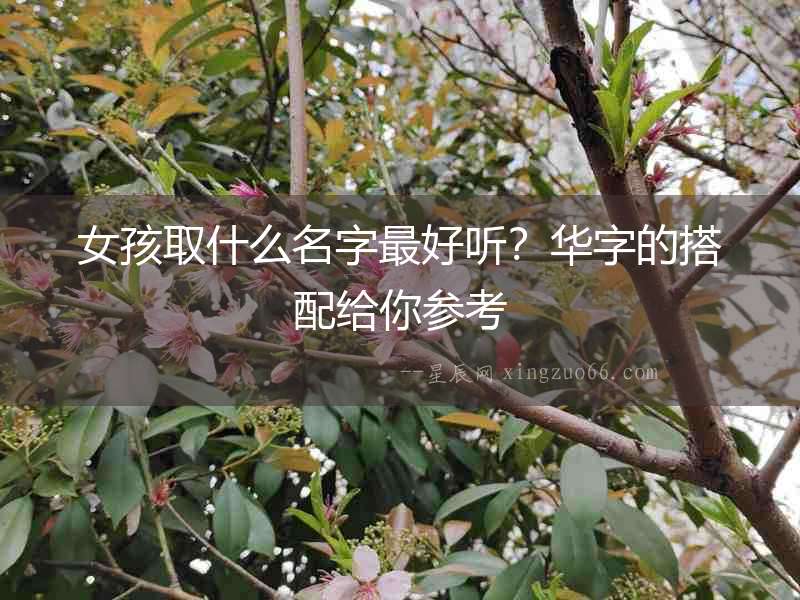 女孩取什么名字最好聽？華字的搭配給你參考