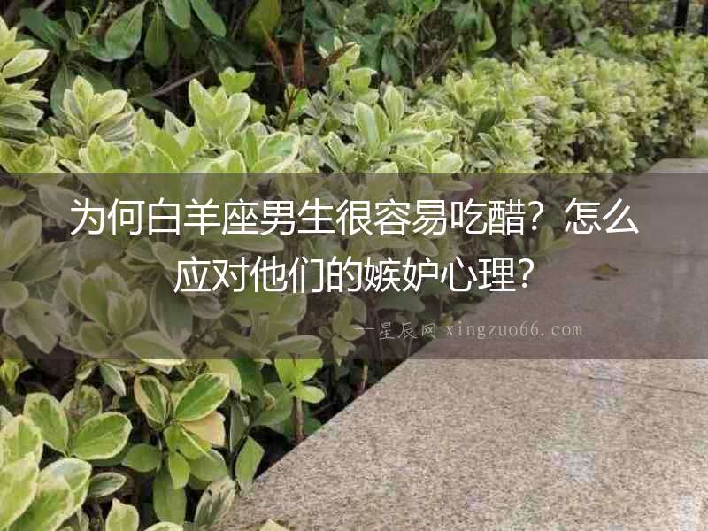 為何白羊座男生很容易吃醋？怎么應對他們的嫉妒心理？