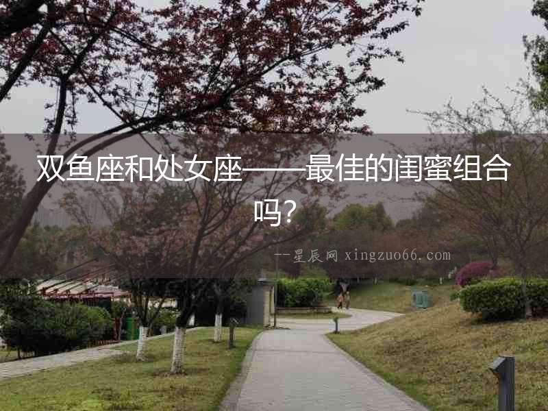 雙魚座和處女座——最佳的閨蜜組合嗎？