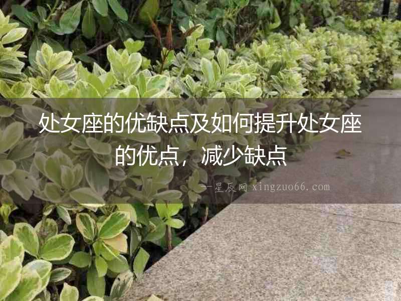 處女座的優(yōu)缺點及如何提升處女座的優(yōu)點，減少缺點