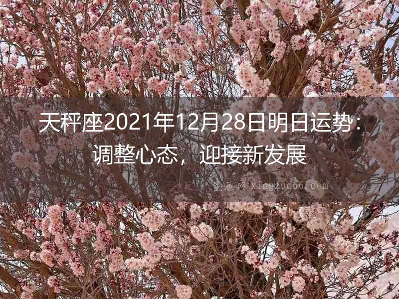 天秤座2021年12月28日明日運勢：調整心態，迎接新發展