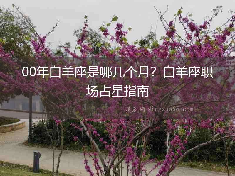 00年白羊座是哪幾個(gè)月？白羊座職場占星指南