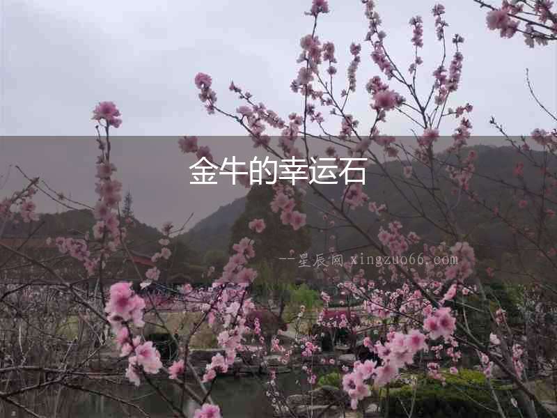 金牛的幸運石