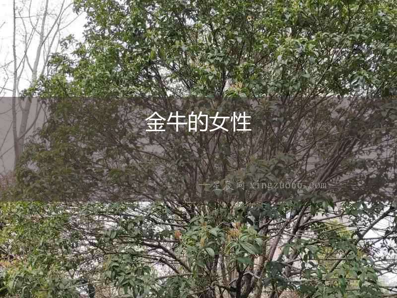 金牛的女性