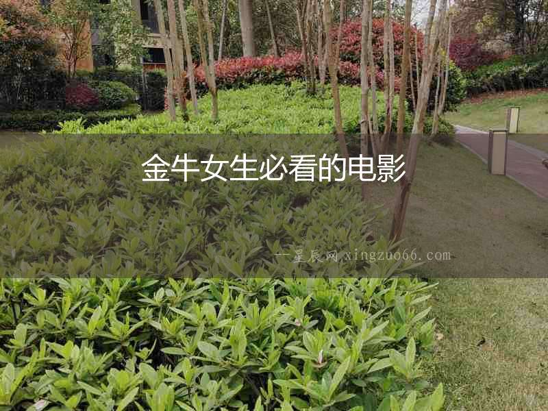 金牛女生必看的電影