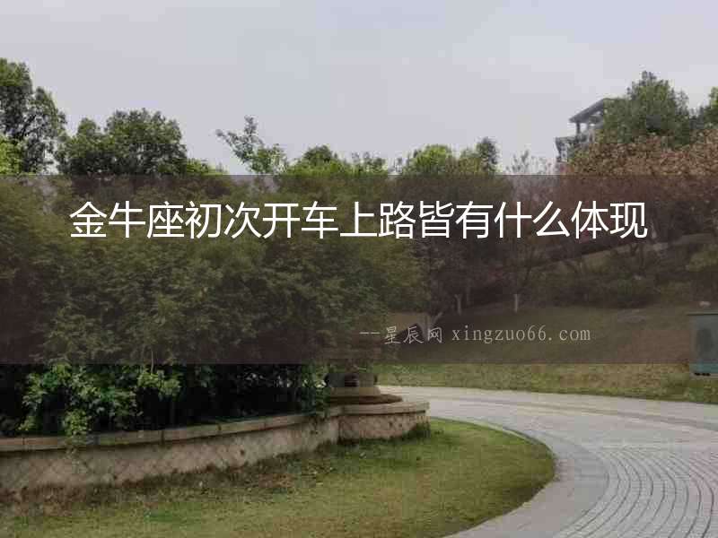 金牛座初次開車上路皆有什么體現(xiàn)