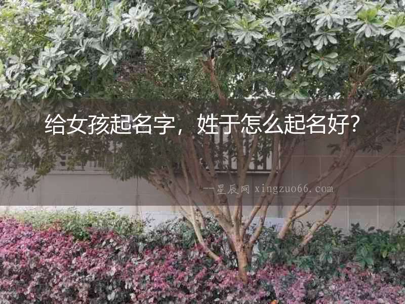 給女孩起名字，姓于怎么起名好？