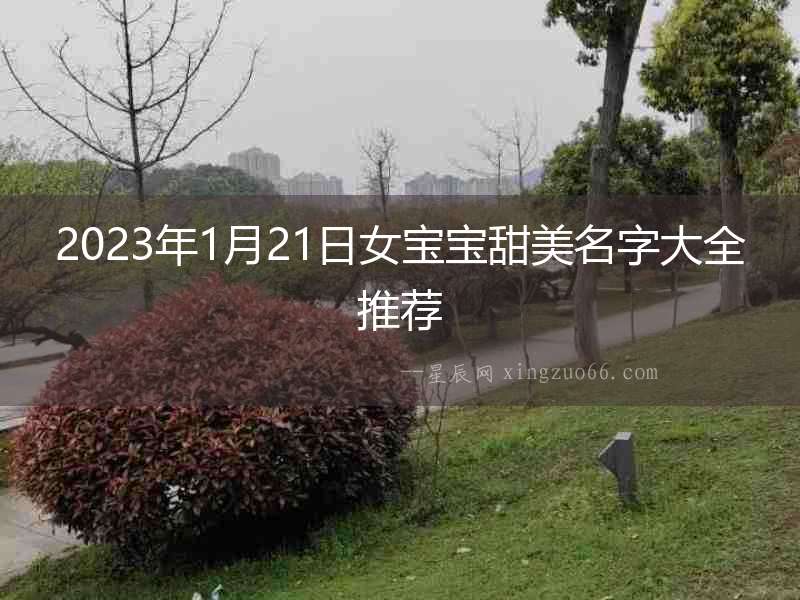 2023年1月21日女寶寶甜美名字大全推薦