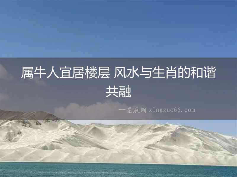 屬牛人宜居樓層 風(fēng)水與生肖的和諧共融