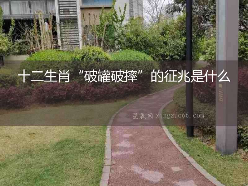 十二生肖“破罐破摔”的征兆是什么