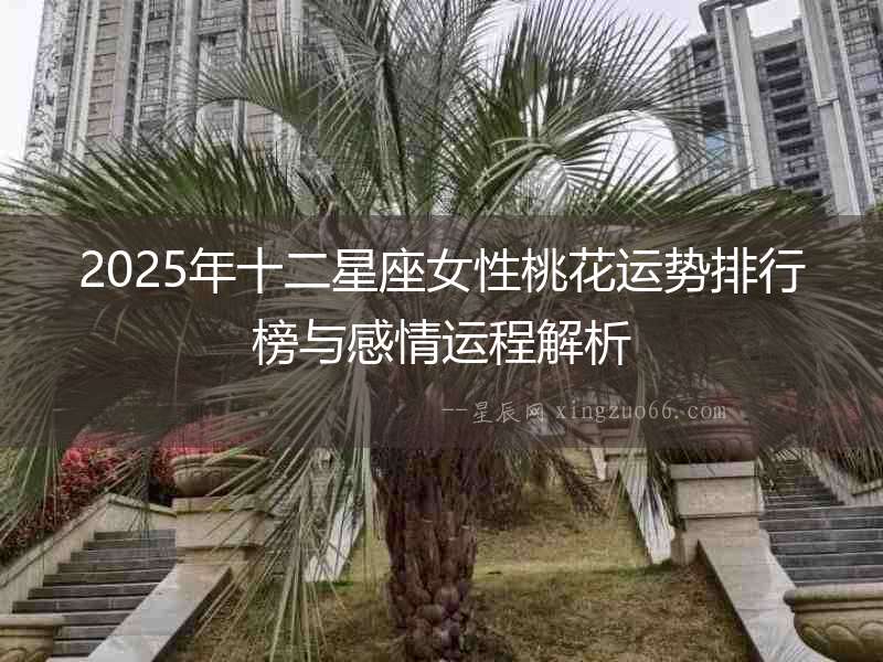 2025年十二星座女性桃花運(yùn)勢(shì)排行榜與感情運(yùn)程解析