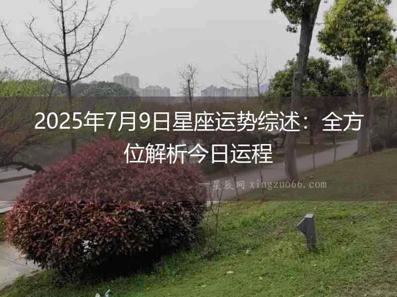2025年7月9日星座運(yùn)勢綜述：全方位解析今日運(yùn)程
