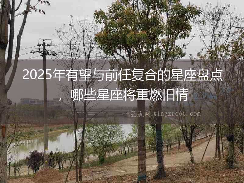 2025年有望與前任復合的星座盤點，哪些星座將重燃舊情