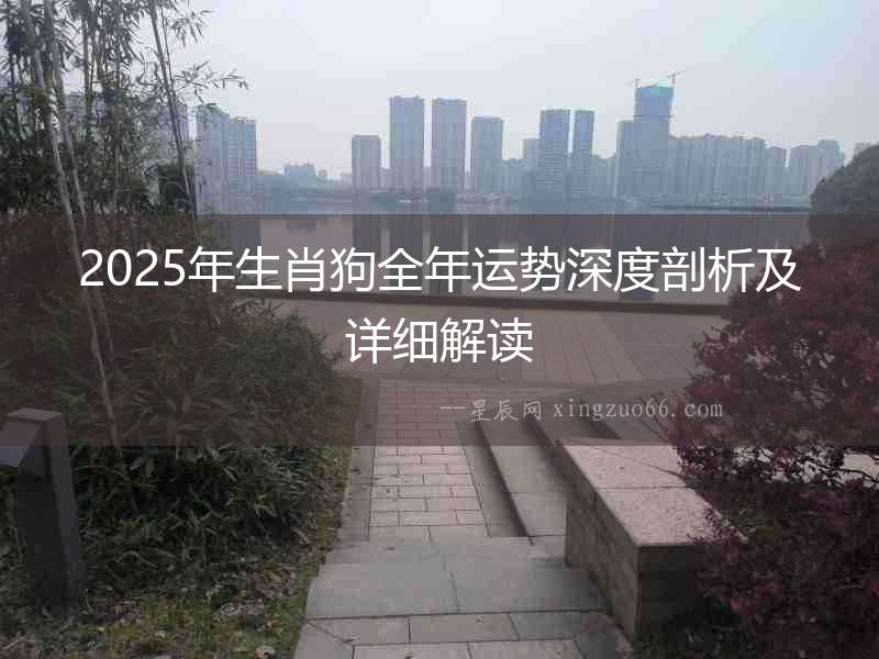 2025年生肖狗全年運(yùn)勢(shì)深度剖析及詳細(xì)解讀