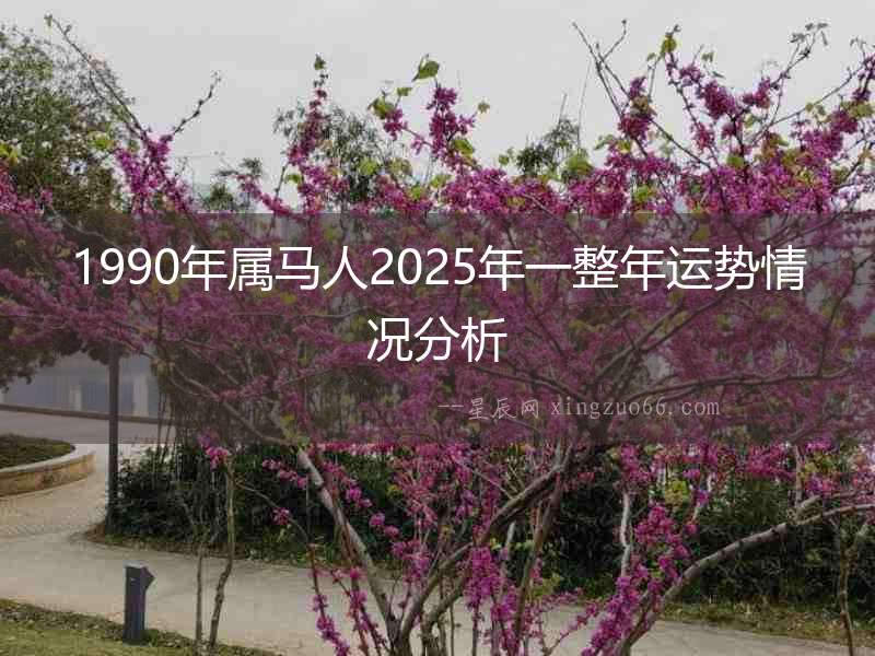 1990年屬馬人2025年一整年運(yùn)勢情況分析